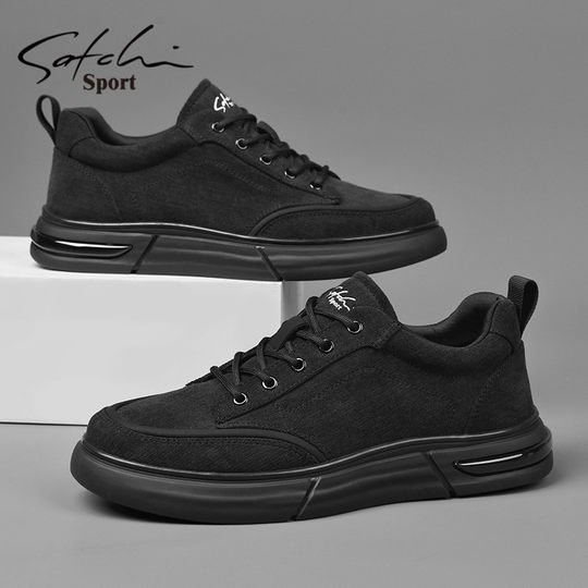 Satchi/Satchi Men's Shoes Winter 2025 New Sports Casual Cloth Shoes Trendy Versatile Sneakers Running Shoes