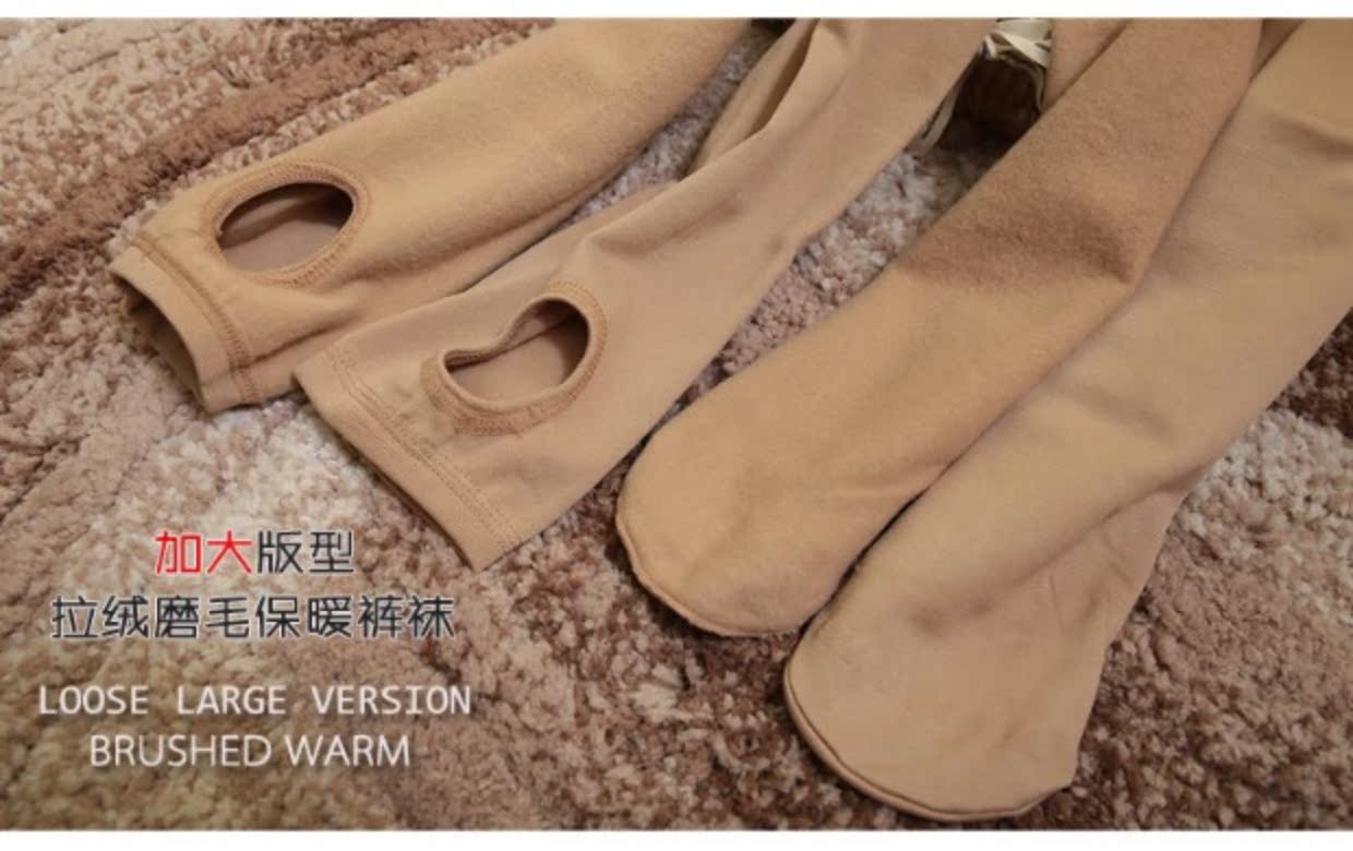 Ưu đãi đặc biệt Xuân và thu cộng với size cộng nhung dày quần dài tất nhung mỏng legging nhung chải dày ấm quan lot