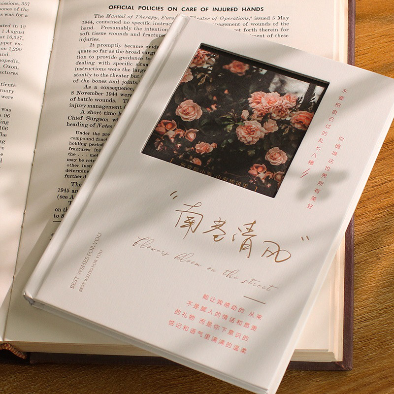 Notebook exquisite high-end 2022 new exquisite high-end high-value ins simple literary hand account retro diary