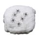 Halloween decoration spider cotton simulated spider silk outdoor scene layout props atmosphere decoration luminous spider web