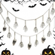 Halloween decoration horror props skull skull hand string haunted house secret room hanging decorations interior decoration