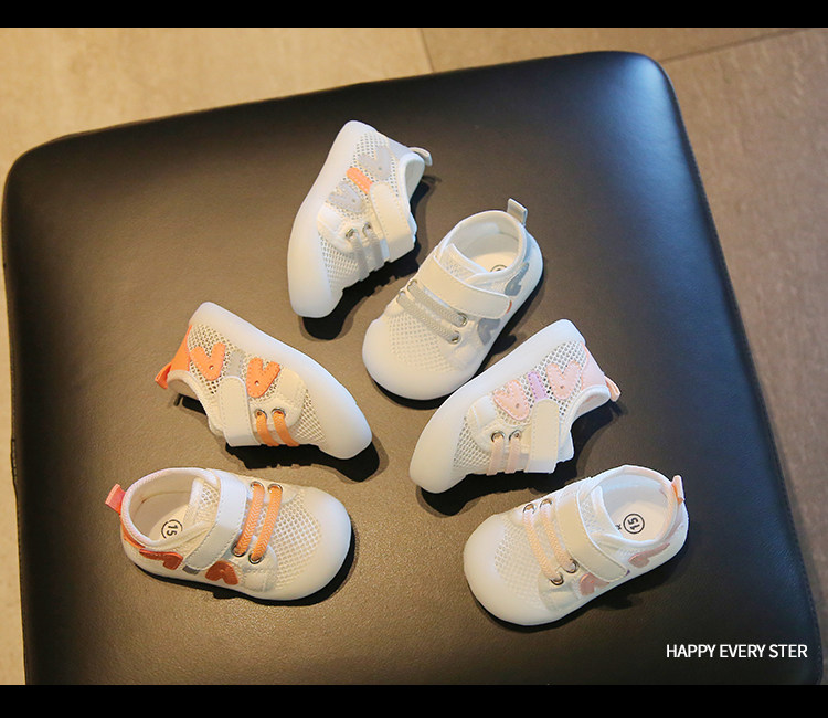 Little Baby Walking Shoes Spring and Autumn Season Sandals for Girls 6 Months Soft Sole Infant Shoes Boys Breathable Single Mesh Shoes 2 — 11