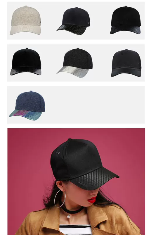 SWOFCARE / Swarf xu hướng thời trang nữ thể thao mũ lưỡi trai mũ bóng chày visor bốn mùa mũ - Bóng chày