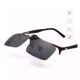 Myopia Polarized Sunglasses Clip-On for Men, Special Night Vision Glasses for Driving and Fishing, Flip-Up Color-Changing Sunglasses for Day and Night Use
