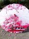 Red Umbrella for Weddings, Bride's Wedding Umbrella, Tassel Style Wedding Oil-Paper Umbrella, Chinese-Style Wedding, Traditional Style
