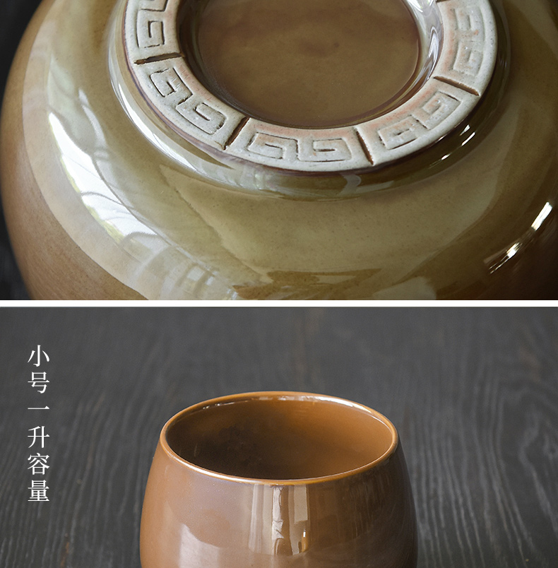 Restoring ancient ways become precious little ceramic kung fu tea sets tea tray household dry tea tea tea leaves cylinder washing water to wash water jar