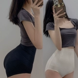 Ультратонкий охлаждающий утягивающий пояс на талию, сексуальные штаны, шелковый антибактериальный корсет, комбинезон, леггинсы, высокая талия