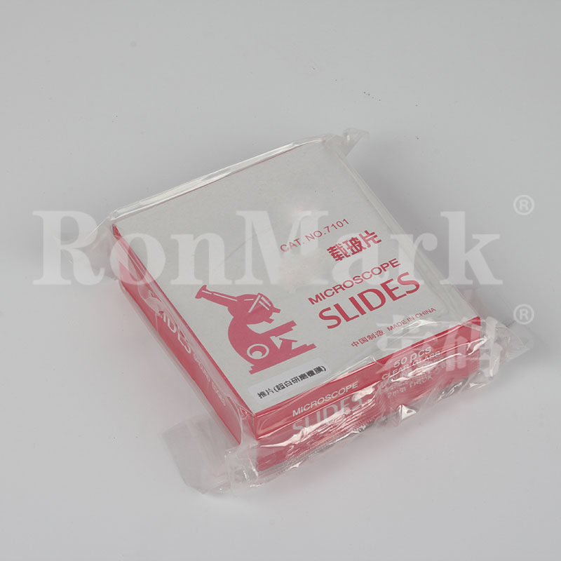 推玻片 血涂推片 骨髓推片 7101 玻璃载玻片 50片/盒 2mm  超白片平整度好
