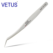 VETUS lengthened high precision stainless steel beauty tweezers MJP16-13A flowering grafting eyelash mountain tea blossom