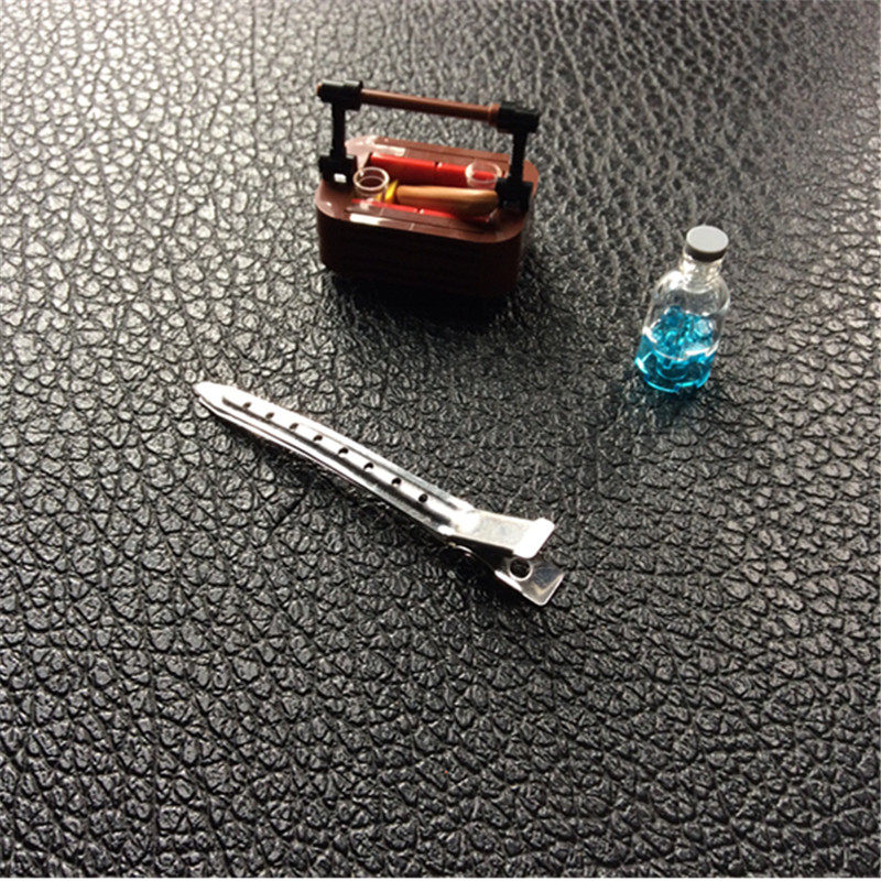 Stainless steel hairpin Bird's nest styling device Bird's nest air-dried back mold styling clip