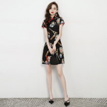 Ested flagrobe skirt young girl improved spring and summer little boy 2022 new daily dress