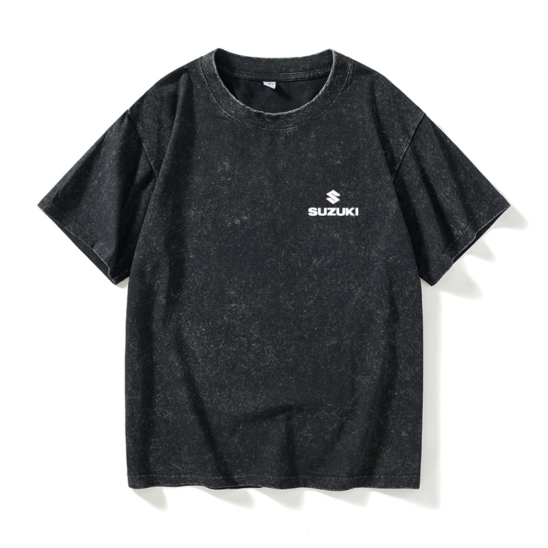 Yamaha Kawasaki Same Style Motorcycle T-Shirt Short Sleeve New Clothing Unisex Crew Neck Large Size Loose Fit Summer Yamaha Kawasaki Same Style Motorcycle T-Shirt Short Sleeve New Clothing Unisex Crew Neck Large Size Loose Fit Summer