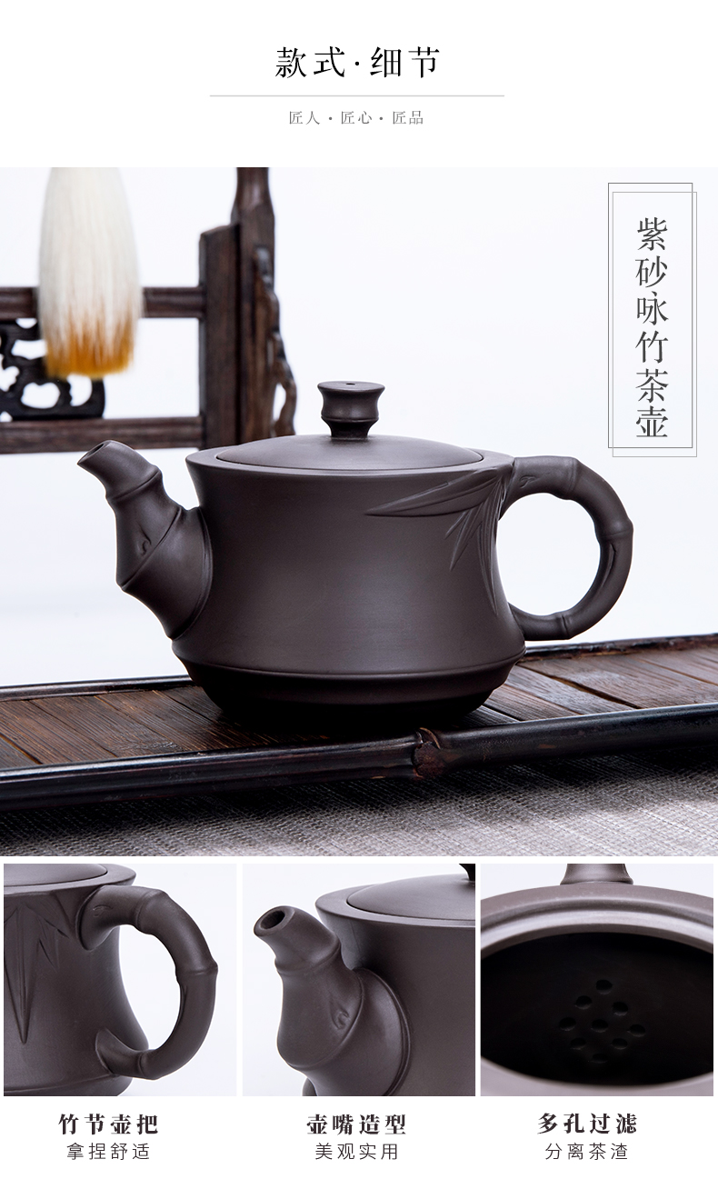 Jane quality manual it the glass cup single teapot tea office home of kung fu tea set spare parts