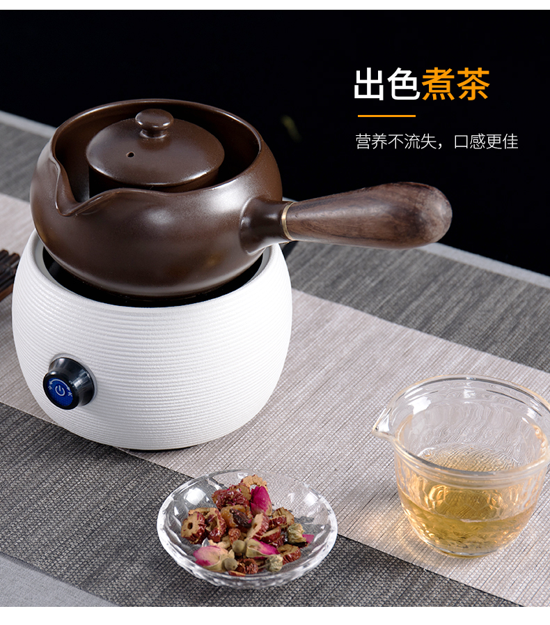 Jane small office the quality black tea boiled tea, the electric TaoLu ceramic electric burn blisters teapot kung fu tea set with parts