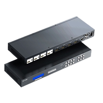 Maxtor MT-HD44LH 4-in-4-out HDMI matrix switcher 4K supports seamless switching splicing splitting rotation mirroring function audio separation LAN23