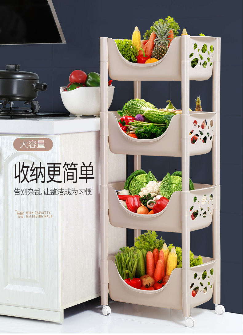 ke dung gia vi Kệ bếp, sàn nhà, giá lưu trữ nhựa nhiều lớp, đồ dùng nhà bếp đa năng, cửa hàng bách hóa nhỏ, giá lưu trữ - Trang chủ kệ để góc tường
