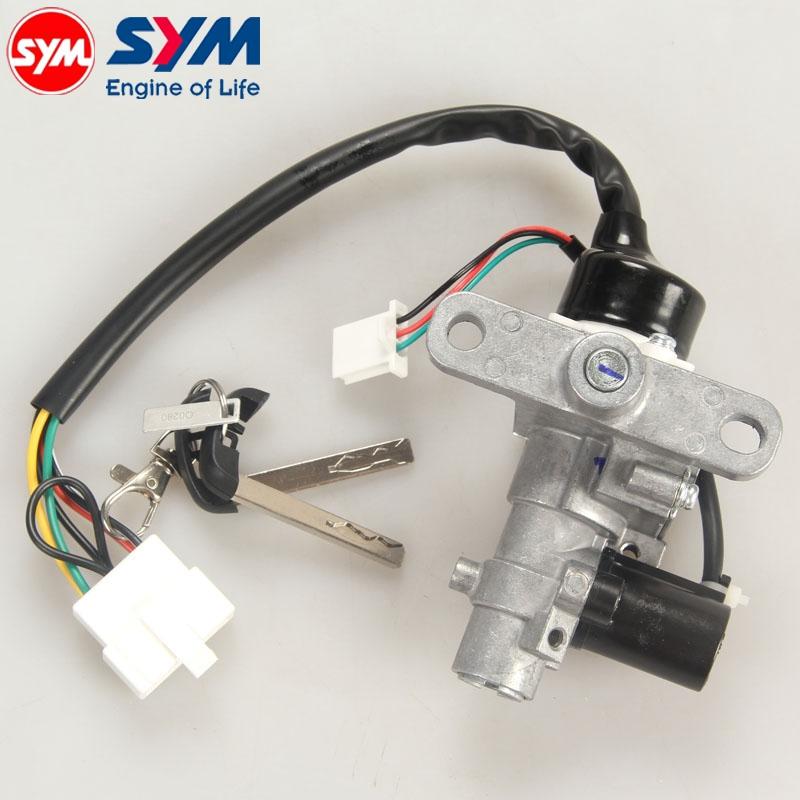 Sanyang Xs300T-3 Joymaxz Jiumei Plus Main Switch Electric Door Lock Lock Body Original 