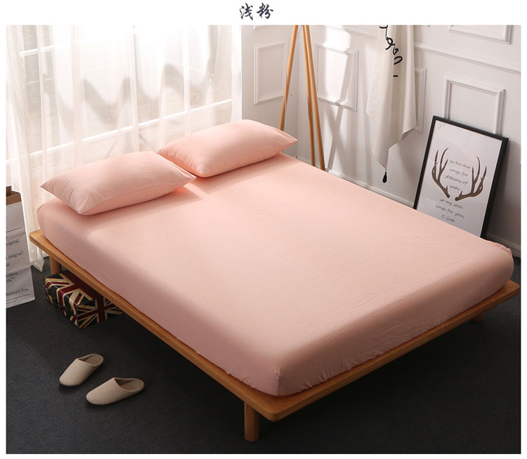 Giường cotton phong cách Nhật Bản tốt 笠 Bông đơn mảnh cotton đơn trải giường nệm nệm 1,8 m ga giường chun