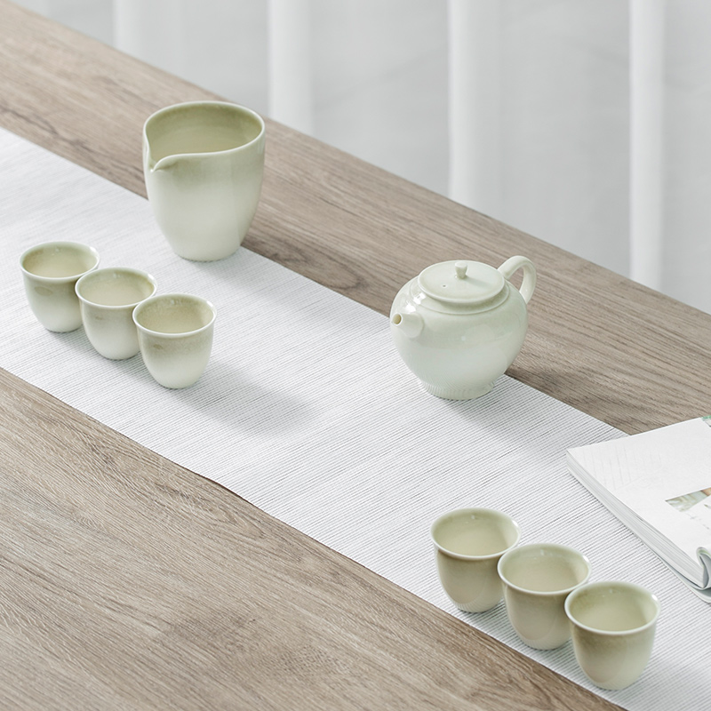 The Self - "appropriate physical plant ash jingdezhen ceramic teapot manual teapot tea set tea kungfu single pot
