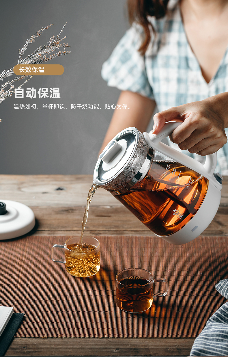 The Self - "is boiled tea glass vessel boiling tea stove spray electric household TaoLu steam automatic electric teapot tea stove