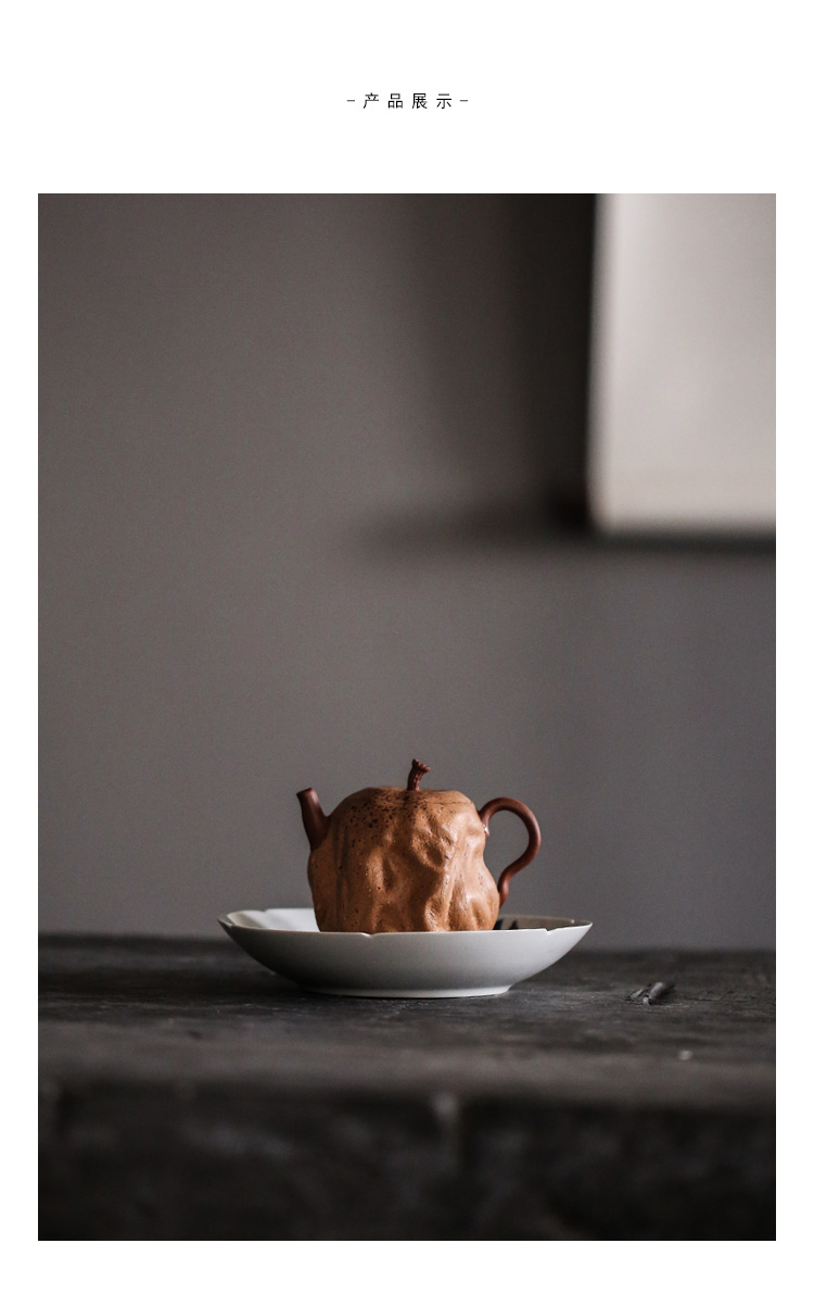 Pastel hand - made POTS dry socket jingdezhen ceramic tea adopt Japanese mat keeps dry pot mercifully tureen white porcelain of the ancients