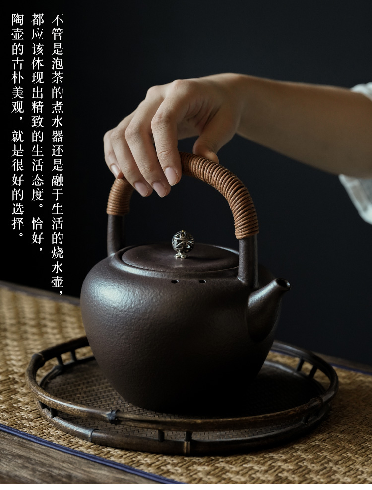 Household electrical TaoLu TaoLu boiling tea tea stove suit white tea boiling tea ware ceramic teapot tea stove ceramic furnace