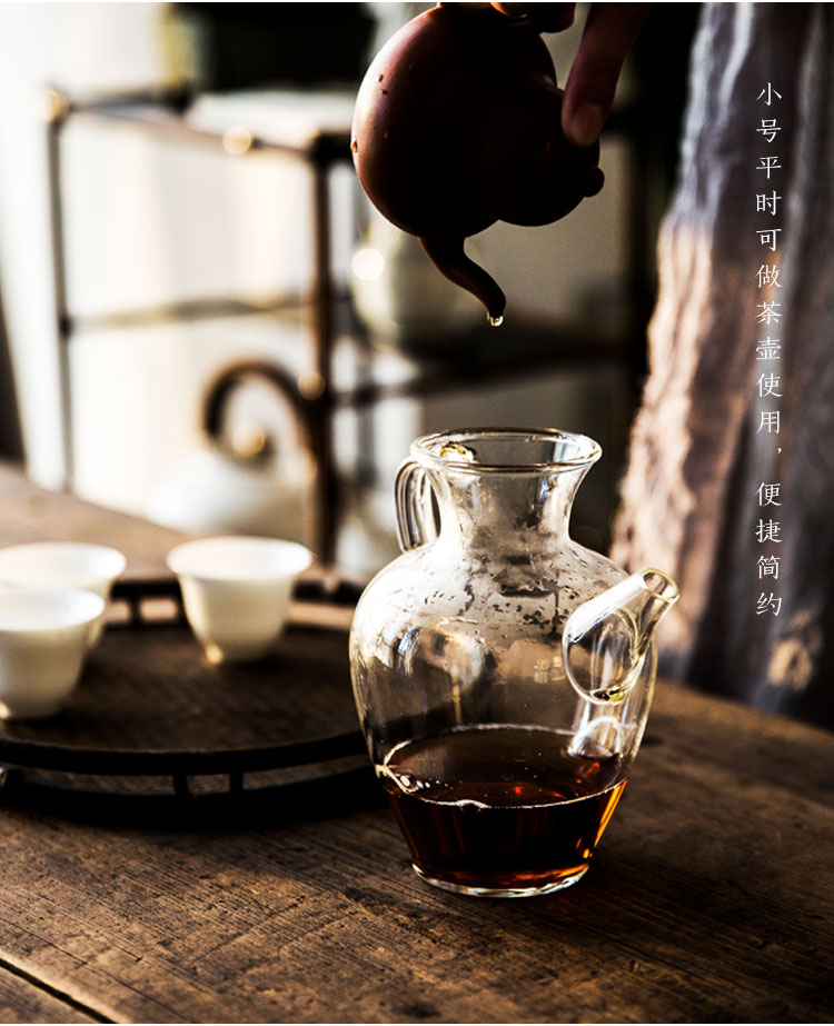 The Self - "appropriate content of jingdezhen kung fu tea accessories creative glass vases, flower arranging flowers, tea table furnishing articles zen