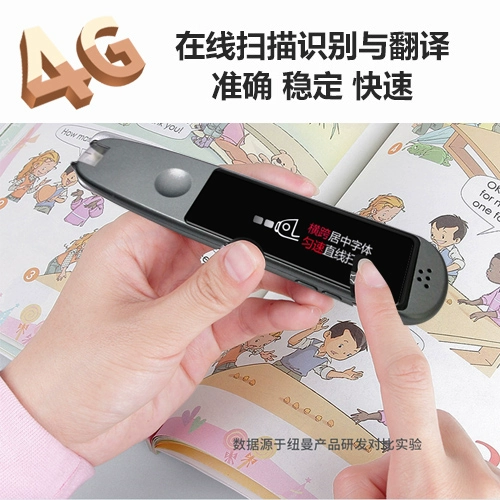 Обучающая читающая машина для школьников, электронная ручка для чтения, 4G, функция поддержки всех сетевых стандартов связи, английский