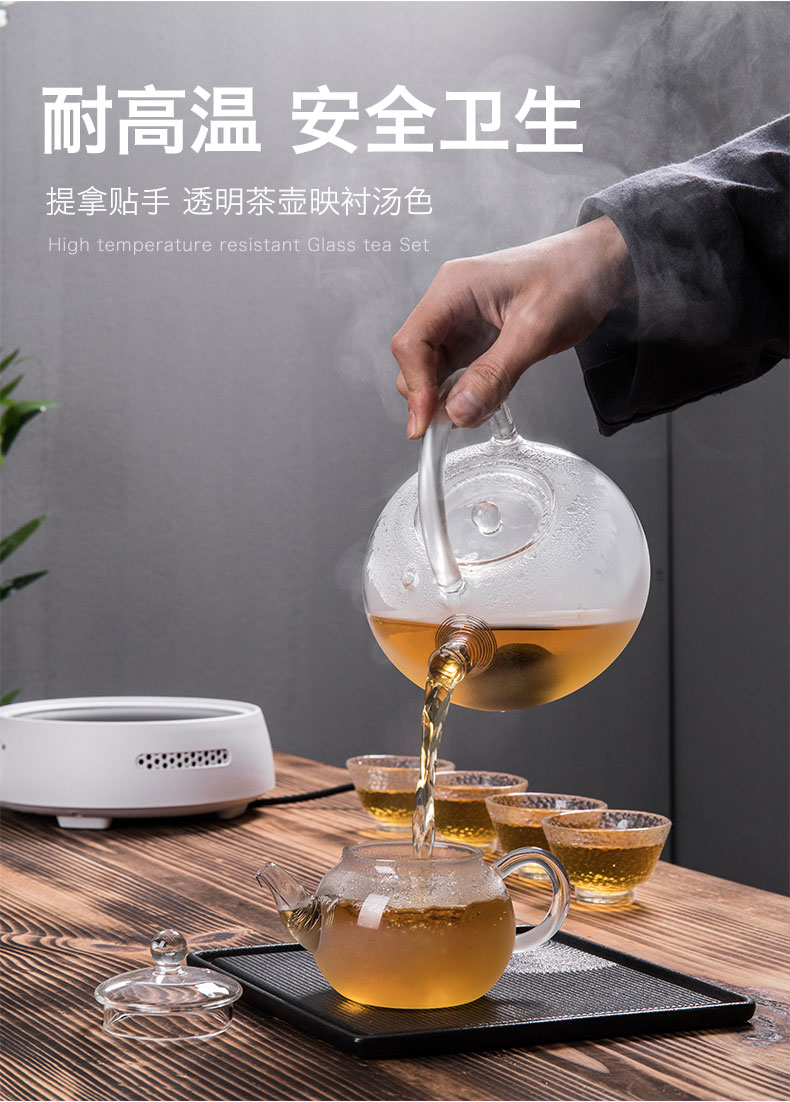 Treasure minister 's glass ceramic the boiled tea, the electric TaoLu heat kettle black pottery cooking household utensils suits for the teapot