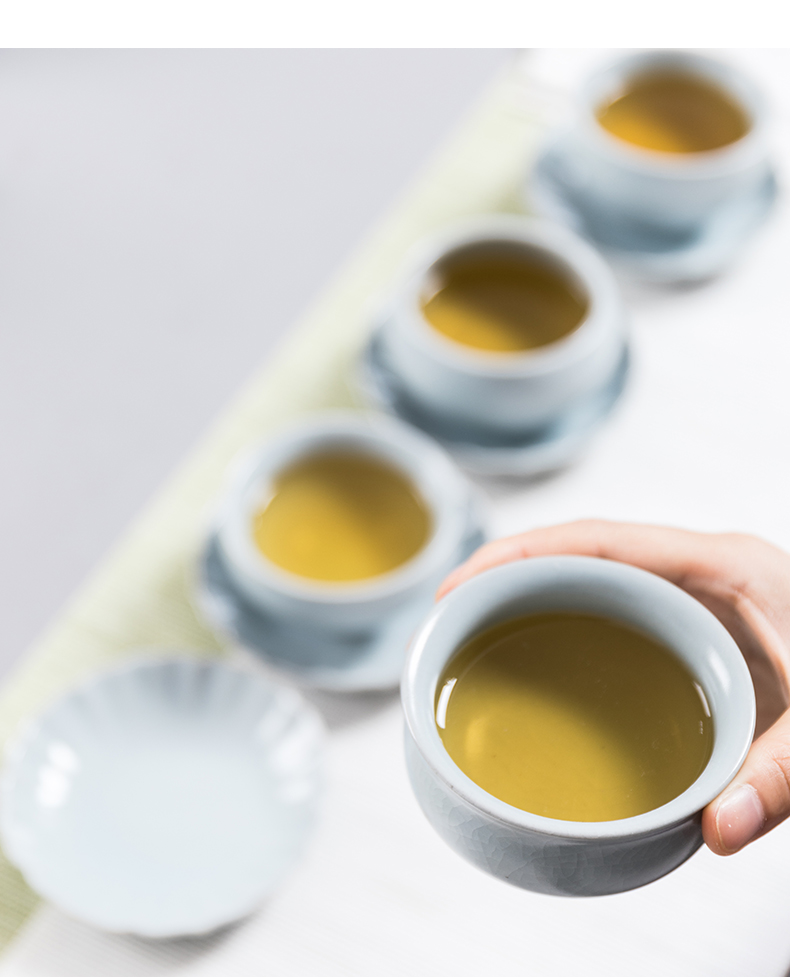 Ceramic kung fu tea cup your up noggin hat to tea cup master single cup, bowl sample tea cup tea set