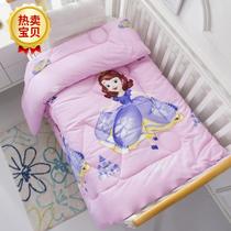 Washable children quilt autumn winter home winter school students thick quilt cover baby girl mattress children