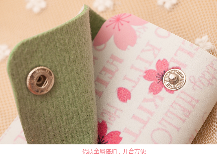 Công suất lớn của phụ nữ túi chìa khóa Hàn Quốc dễ thương phim hoạt hình sáng tạo nhỏ tươi đa chức năng mini móc chìa khóa xe túi đựng chìa khóa xe máy