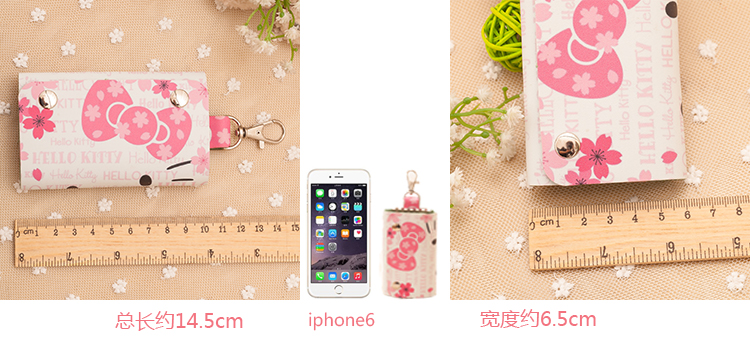Công suất lớn của phụ nữ túi chìa khóa Hàn Quốc dễ thương phim hoạt hình sáng tạo nhỏ tươi đa chức năng mini móc chìa khóa xe túi đựng chìa khóa xe máy