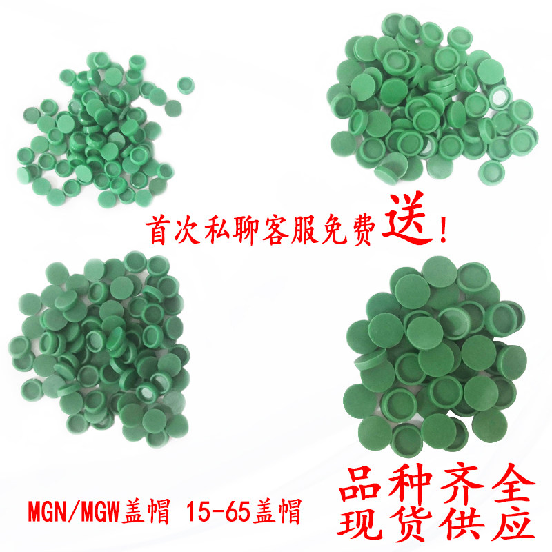 Linear guide rail dust cover with silver bolt cover screw hole cover screw hole plug rail anti-dust EGH HGH MGN