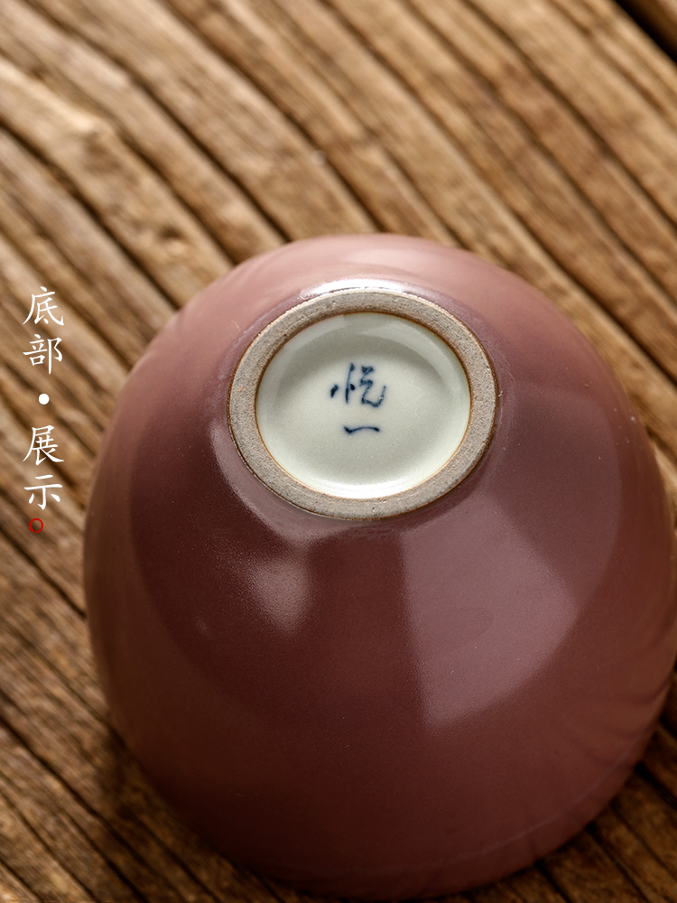 Pure manual fo red jingdezhen kunfu tea fair keller of tea, a single large high - grade ceramic high - temperature tea sets