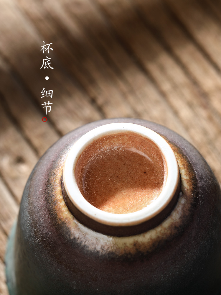 Jingdezhen checking sample tea cup single CPU kung fu tea tea masters cup single clay up, ceramic tea set