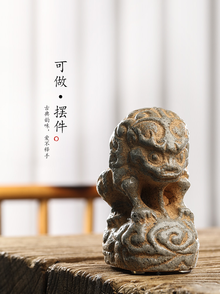 Pet jingdezhen checking clay tea to raise creative furnishing articles become angry insect lucky move play tea tea and tea accessories