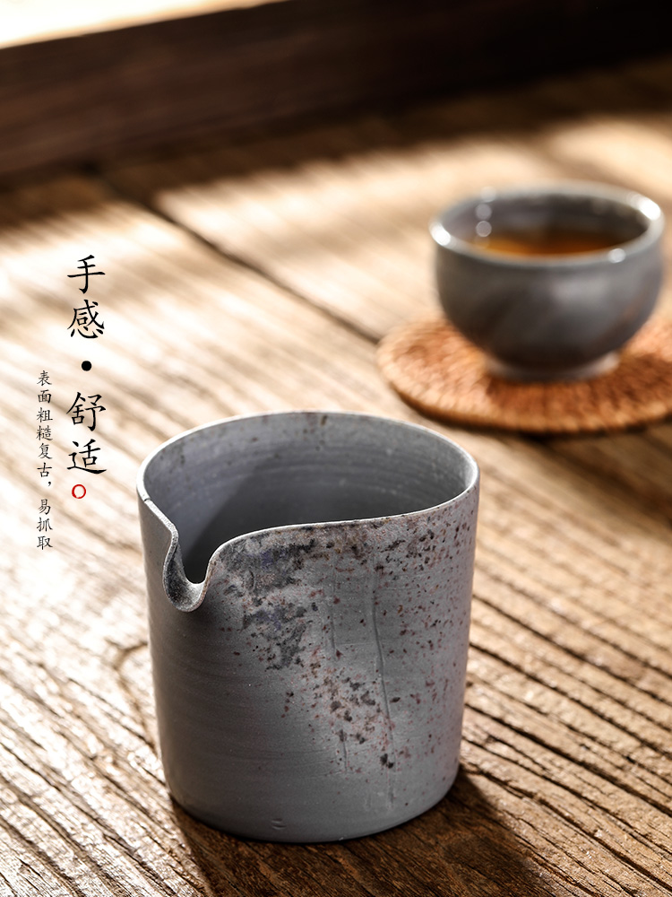Jingdezhen firewood male checking ceramic fair keller kung fu tea tea set points, a single high temperature resistant tea accessories