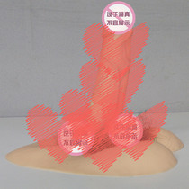 Magic performance props silicone realistic organ mens cross-dressing pants pseudo-mother man disguised as women