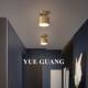 Nordic All-Copper Balcony Ceiling Light, Corridor Light, Modern Minimalist Cloakroom Foyer Entrance Light