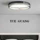 Italian Minimalist Style, All-Copper High-End Bedroom Ceiling Light, Modern Simple Creative Living Room and Study Artistic Glass Lighting Fixtures