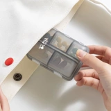 Коробка для таблеток, переносная коробка для хранения упаковки лекарств, трехразовое питание, запечатанные таблетки с лекарствами, небольшая коробочка с лекарствами, носите ее с собой семь дней в неделю.