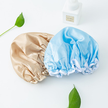 双层防水女款加厚沐浴头套