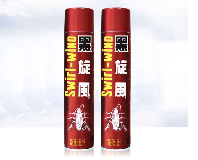 Hong Kong Black Cyclone Insecticide 700ml * 2 Bottle Insecticide Aerosol Spray Potentstrong 
