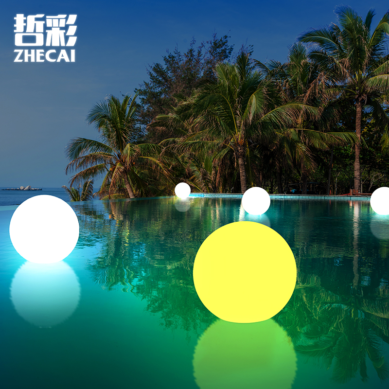 Solar River Lantern Water Floating Floating Ball Pool Garden Decoration Landscape Luminous Ball Light