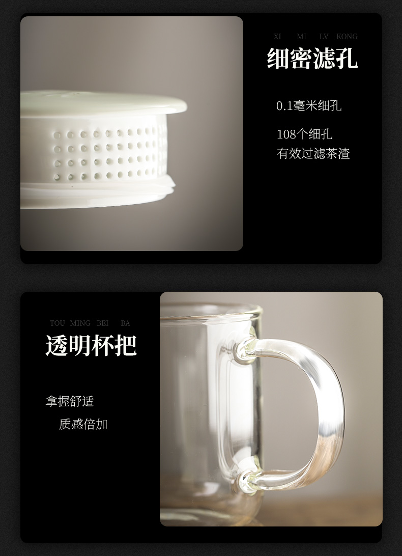 Yu machine ceramic glass crack a pot of three portable travel kung fu tea set car is suing tea