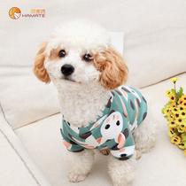 Bixiong Bomei Teddy dog clothes Autumn and winter cute puppies thickened and velvet small dogs and cats winter pet supplies