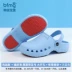 Operating room slippers for women and men, non-slip breathable hole shoes, special work shoes for surgeons and medical staff, surgical shoes 