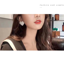 Super Loving Pearl Earrings Natural Zhejiang Shaoxing and baby Freshwater Professional Handmade Big Earrings