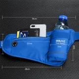 冰芬 Спортивная универсальная поясная сумка подходит для мужчин и женщин, износостойкий чайник с держателем для бутылки, снаряжение, для бега, 6 дюймовая